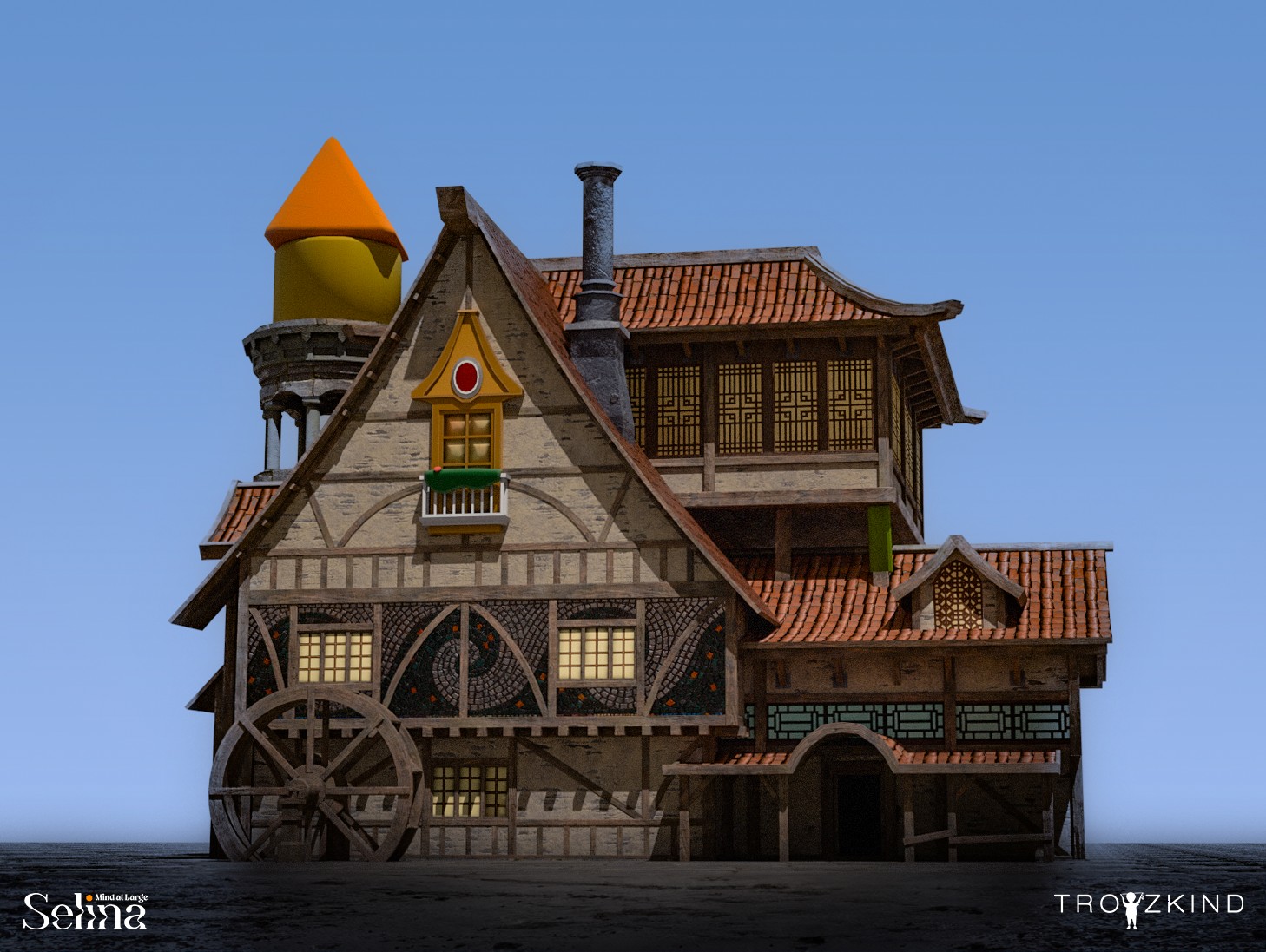 Selina's House in Blender